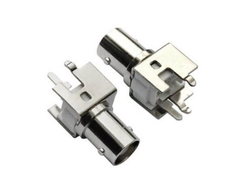 bnc射頻連接器 直式同軸母頭 PCB板端