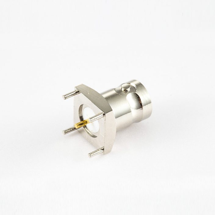 BNC 50歐姆直式母頭焊接PCB板的座子