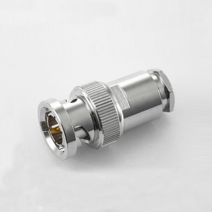 BNC  75歐姆公頭直式裝接SYV75-3電纜