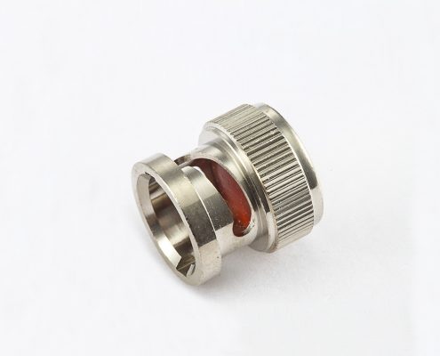 BNC母頭銅鍍鎳用防護蓋