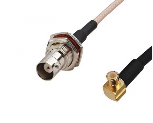 BNC線的信號線RG316組裝線材轉MCX彎公頭