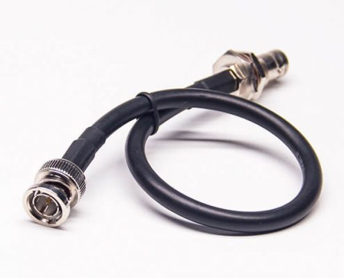 BNC 傳輸線公轉母接RG59線30CM