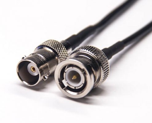 同軸bnc公轉母180度電纜組裝接RG174線