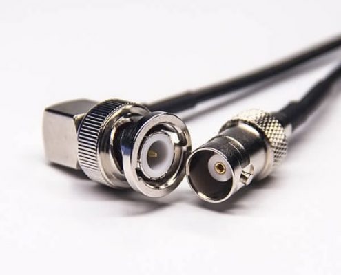 bnc公頭轉母頭同軸線雙頭bnc接RG174線纜