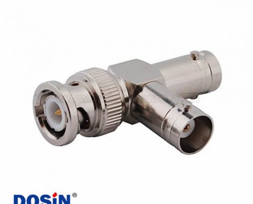 BNC三通公接頭T型頭一公二母轉接頭